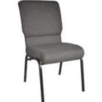 Charcoal Grey 18.5 Inch Church Chair