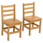 Harwood Ladderback 18" Chair.