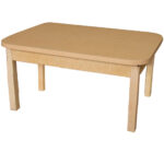 Rectangle Wood Laminate Table