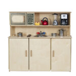 wood classroom kitchen center