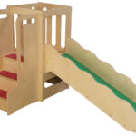 wood classroom play set